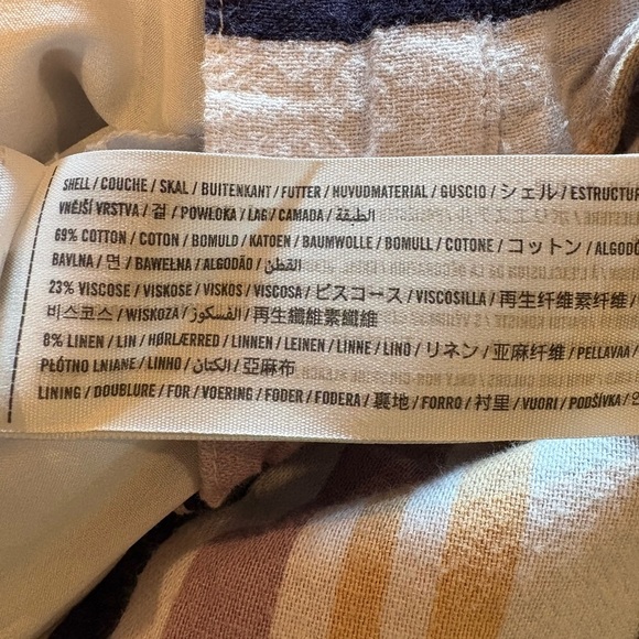 Hollister ultra high rise striped pants women’s size small - Picture 9 of 14